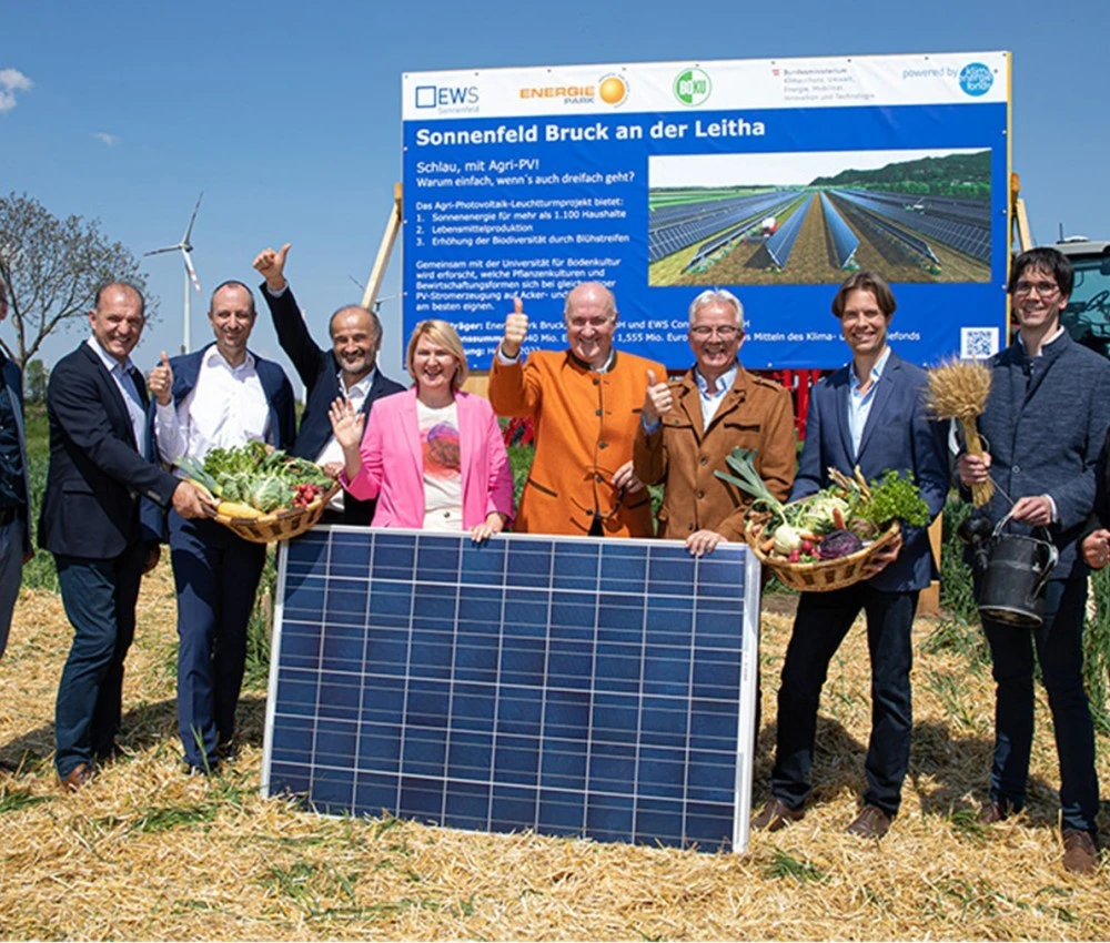 Spatenstichfeier EWS Sonnenfeld Bruck/Leitha, am 03. Mai 2022 Spatenstichfeier EWS Sonnenfeld Bruck/Leitha, am 03. Mai 2022