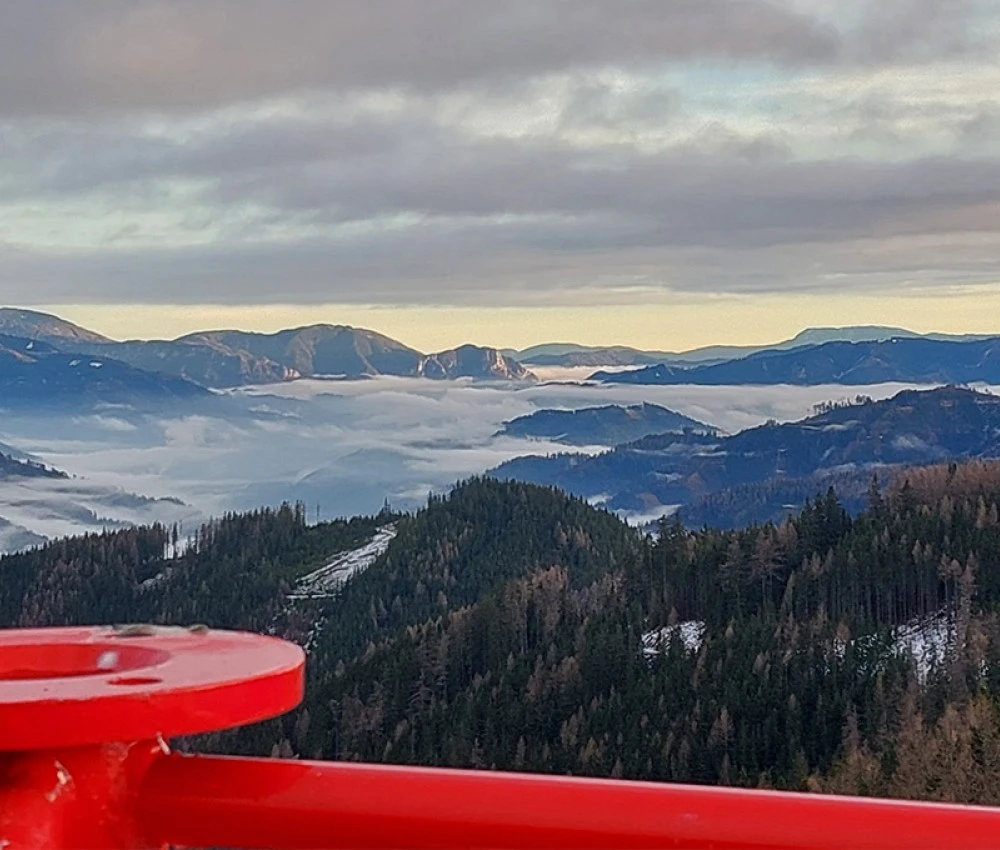 Fernblick vom 100m Windmessmast Fernblick vom 100m Windmessmast