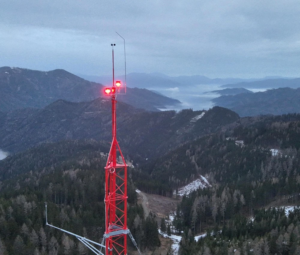 100m Windmessmast 100m Windmessmast